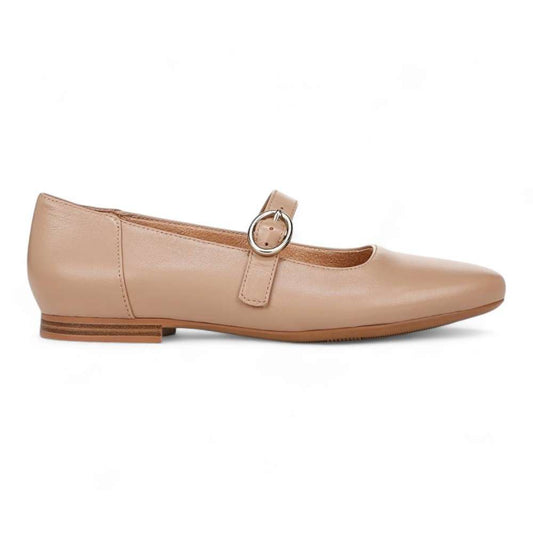 Kelly Mary-Jane Flat - Caramel