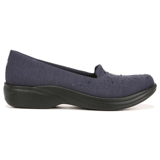Poppyseed 3 Slip-On - Navy Blazer Rhinestone