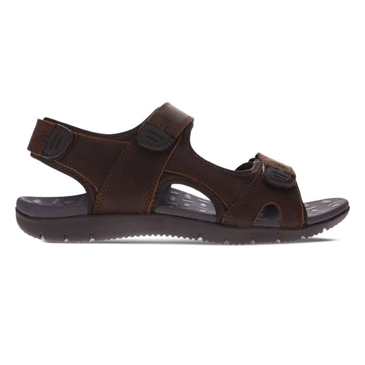 Power Back Strap Sandal - Brown