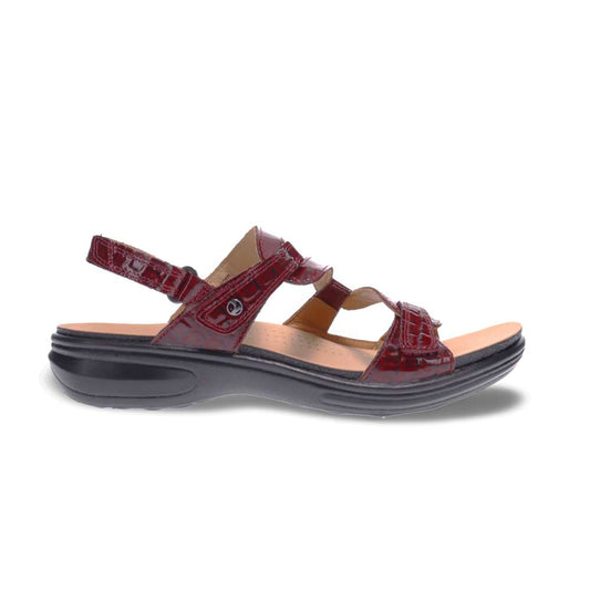 Miami Adjustable Sandal - Red Croc