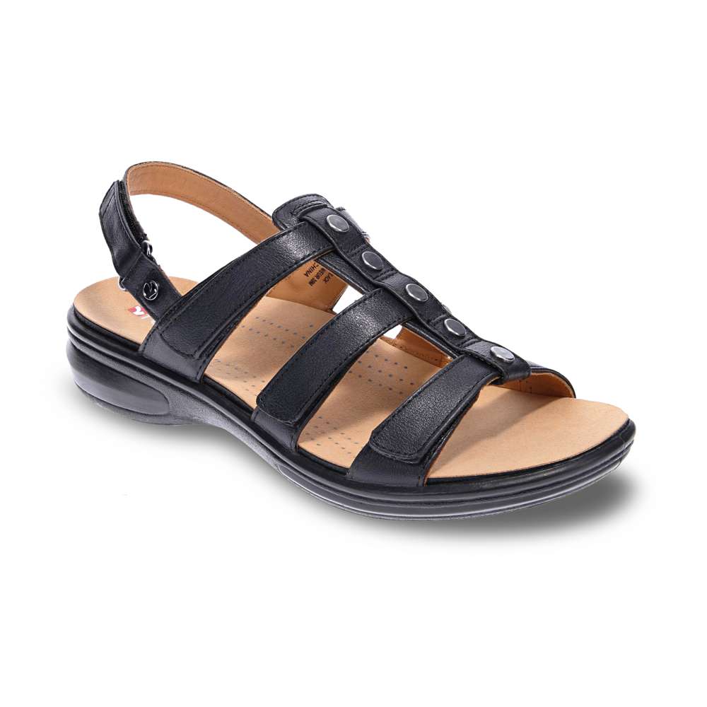 Toledo Back Strap Sandal - Black