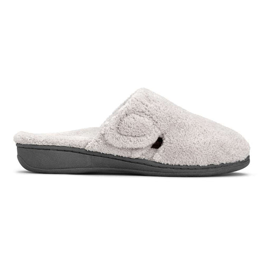 Gemma Mule Slipper - Light Grey
