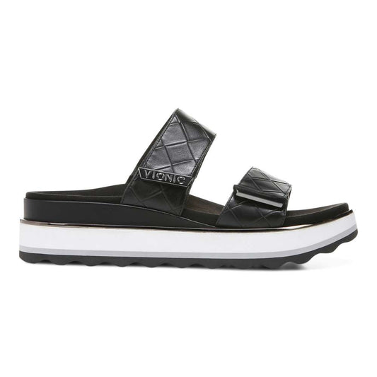 Brandie Flatform Slide - Black