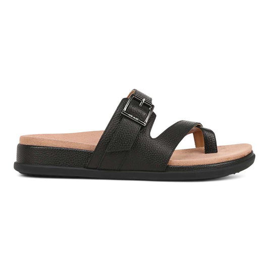 Carmela Slide - Black