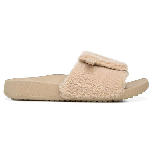 Keira Shearling Slide - Ginger Root