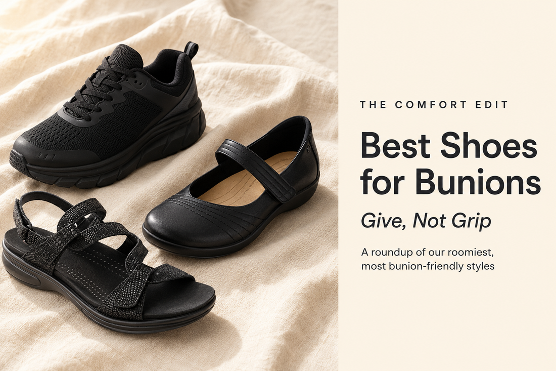 Best Shoes for Bunions: Roomy, Supportive Picks