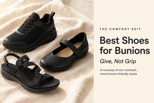 Best Shoes for Bunions: Roomy, Supportive Picks