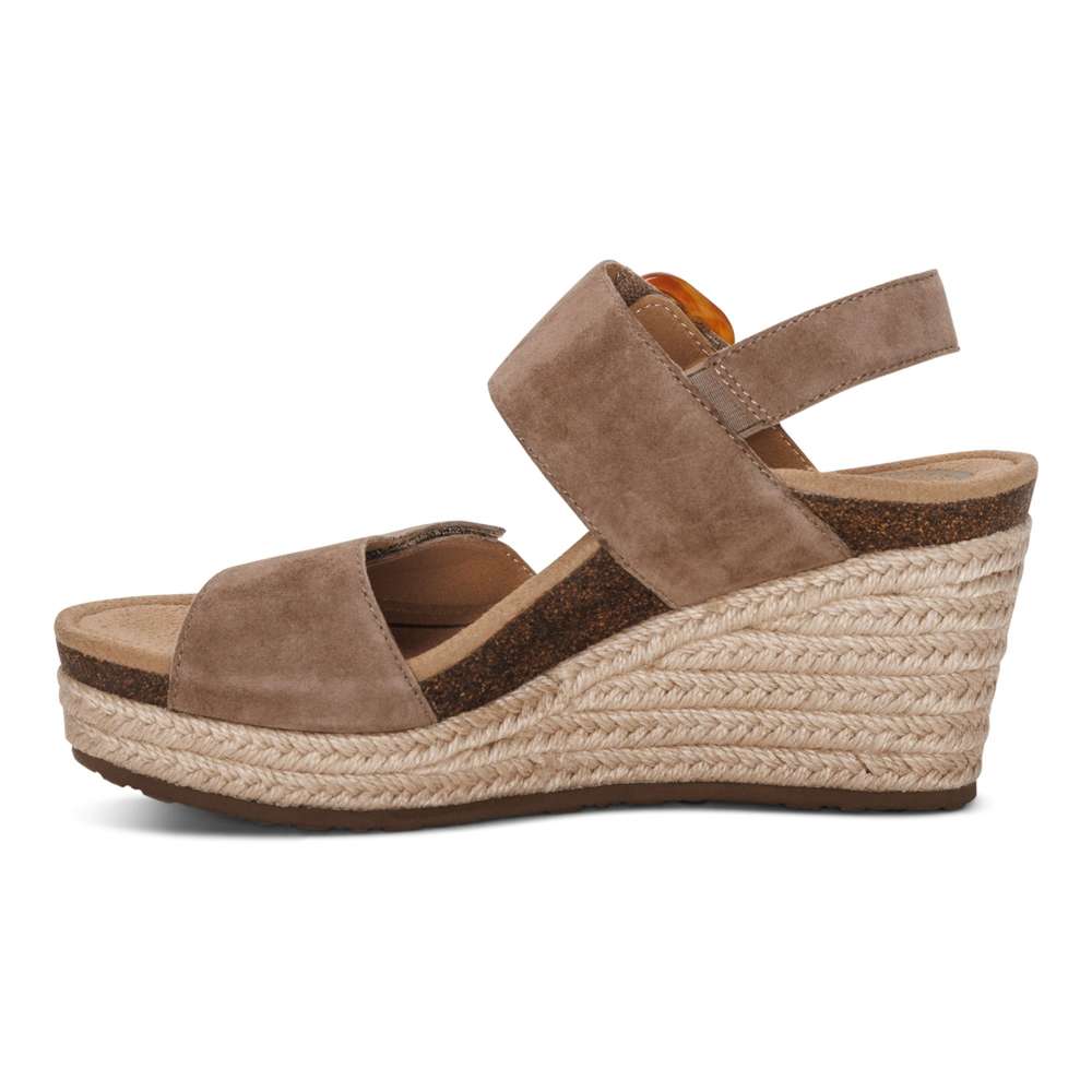 Ashley Wedge - Taupe