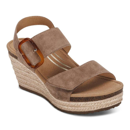 Ashley Wedge - Taupe