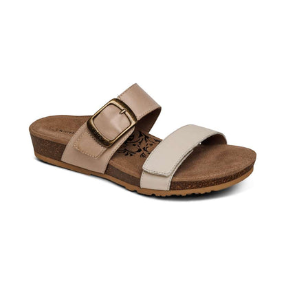 Daisy Slide Sandal - Ivory
