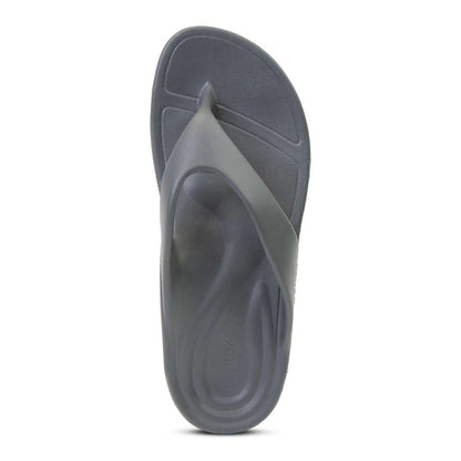 Maui Men's Toe Post Sandal - Charcoal