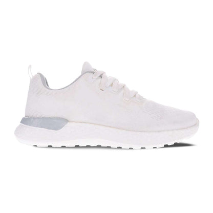 Maisie Lace-Up Active Sneaker - White Knit