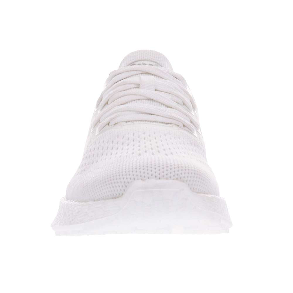 Maisie Lace-Up Active Sneaker - White Knit