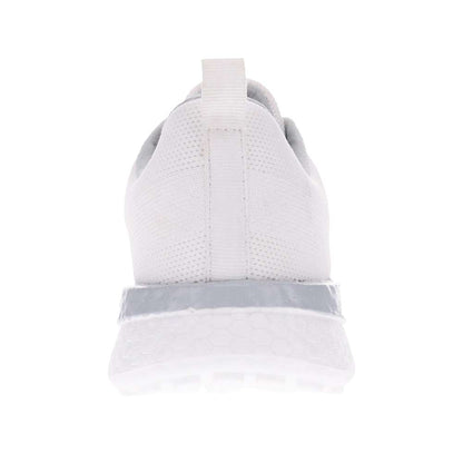 Maisie Lace-Up Active Sneaker - White Knit
