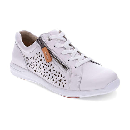 North Perf Sneaker - White/Apricot