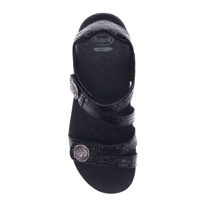 Arianna Brick Sandal - Black Brick