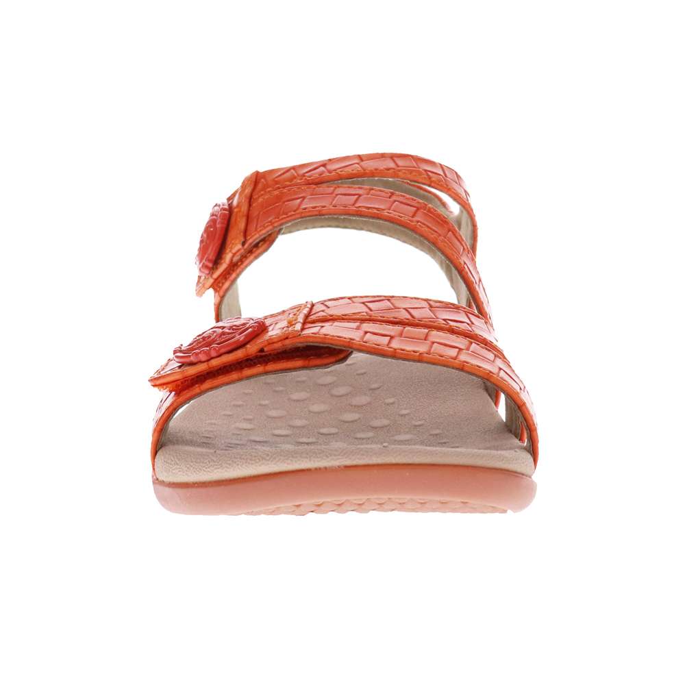 Arianna Sandal - Tangerine Brick