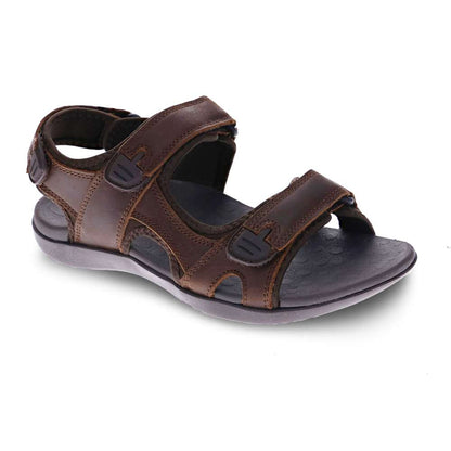 Brody Back Strap Sandal - Brown