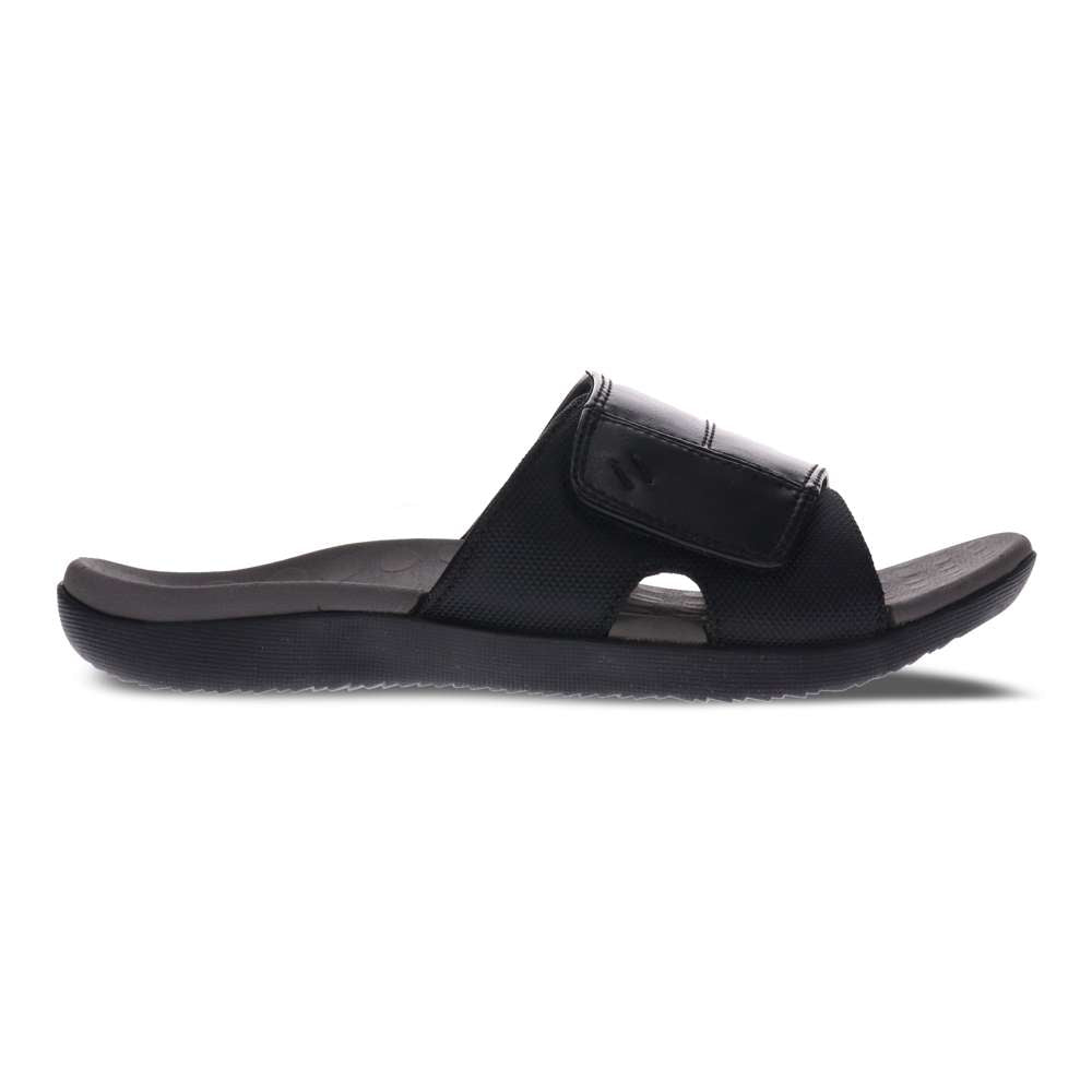 Cable Slide Sandal - Black
