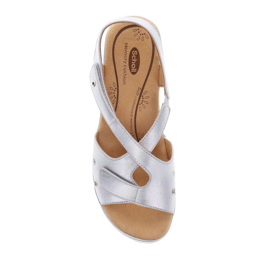 Casey Adjustable Sandal - Silver
