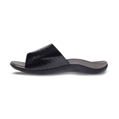 Samos Weave Slide - Black