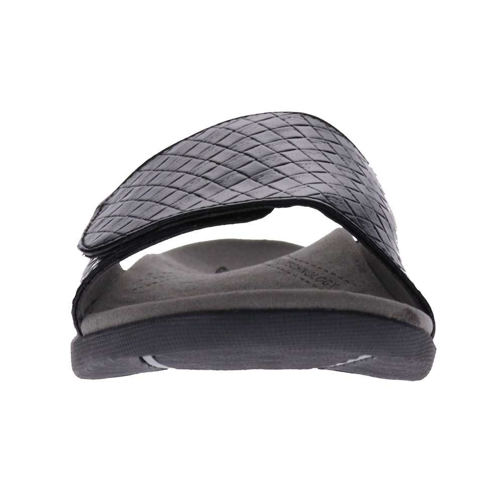 Samos Weave Slide - Black