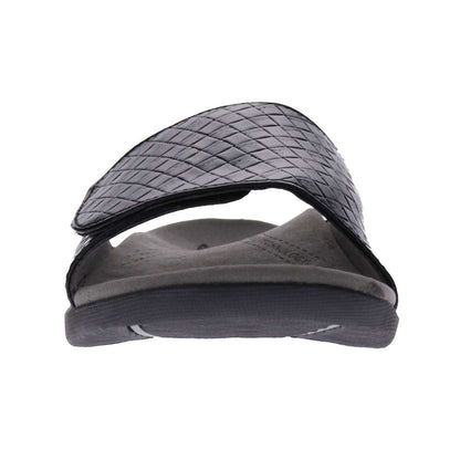 Samos Weave Slide - Black