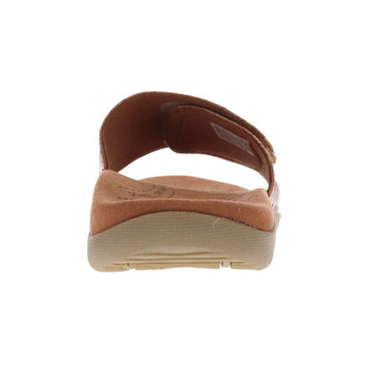 Samos Weave Slide - Brown