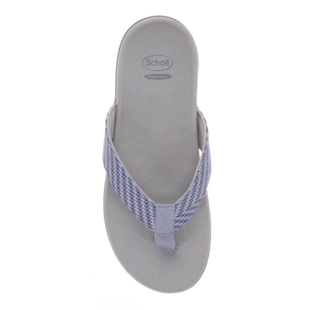 Sonoma Raffia Toe Post Sandal - Denim