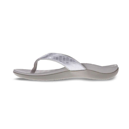 Sonoma Weave Toe Post Sandal - Silver