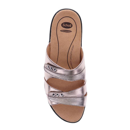 Toni Adjustable Slide - Pewter