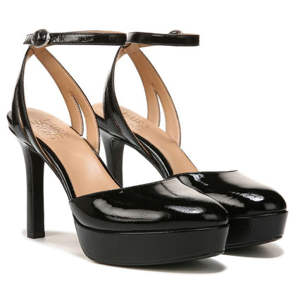 Clarice Pump - Black Patent