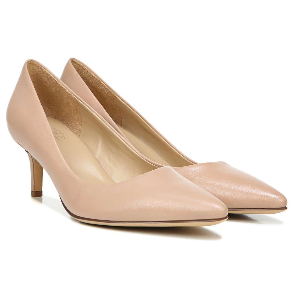 Everly Kitten Heel - Nude