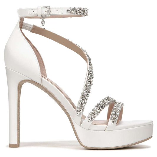 Love Dress Sandal - Silk White Satin