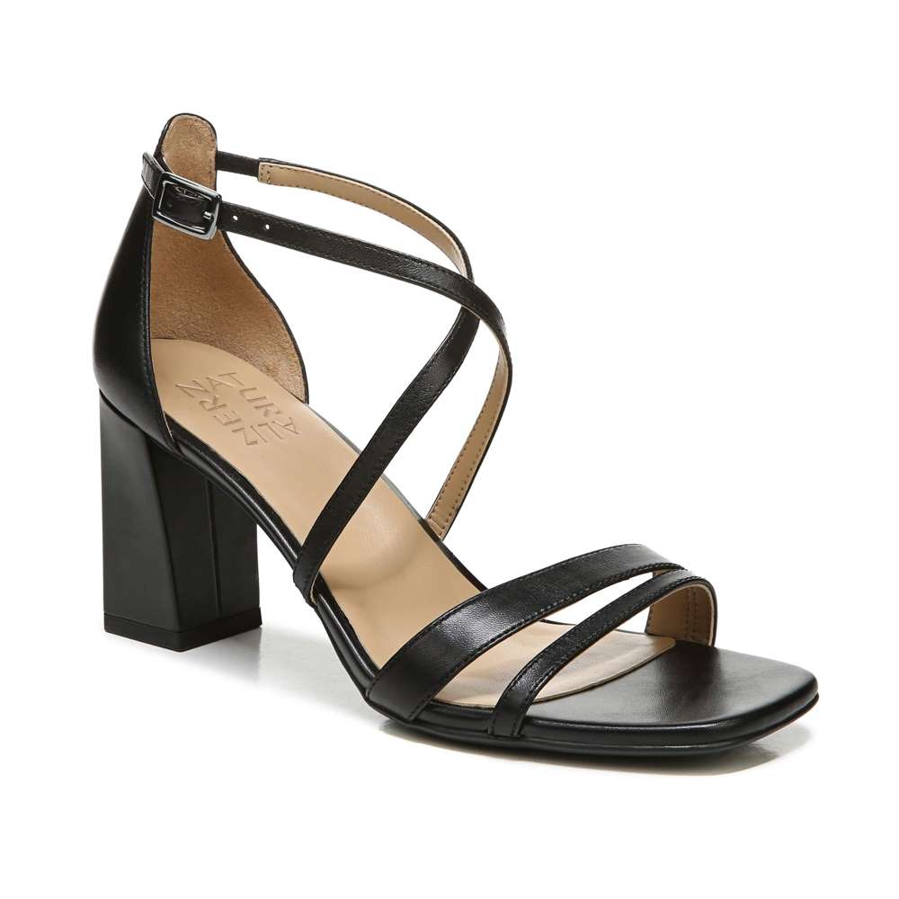 Tiff Heeled Sandal - Black