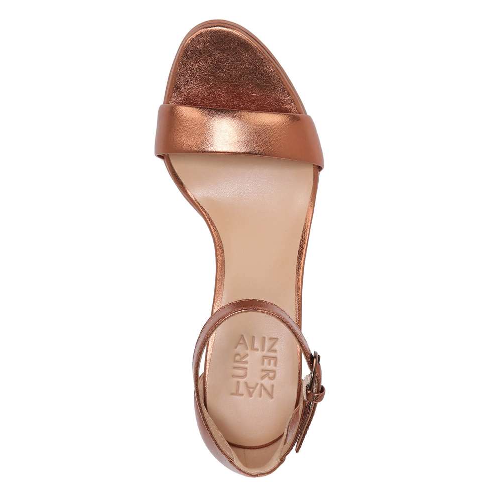 Vera Dress Sandal - Copper Metallic