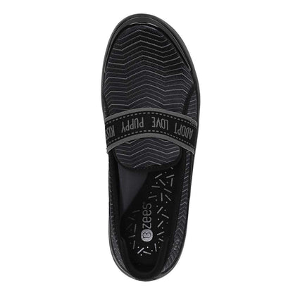 Attraction Slip-On Casual Sneaker - Black
