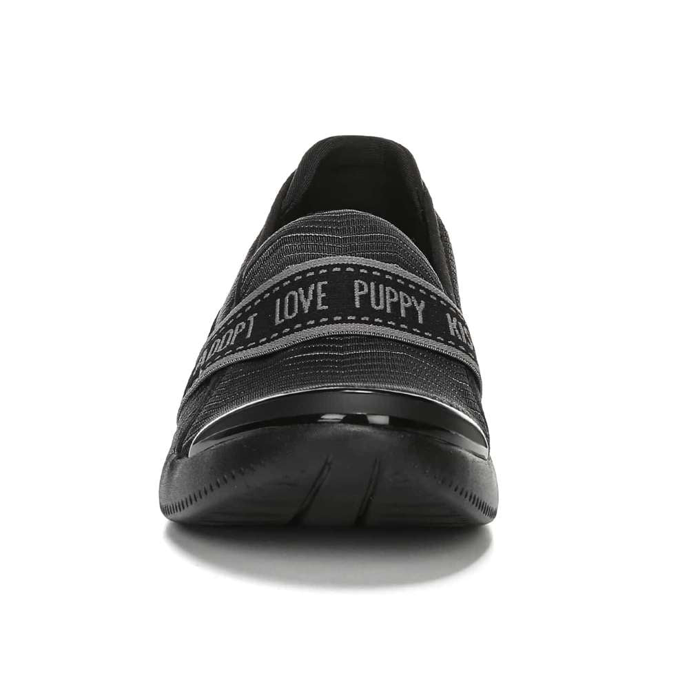 Attraction Slip-On Casual Sneaker - Black