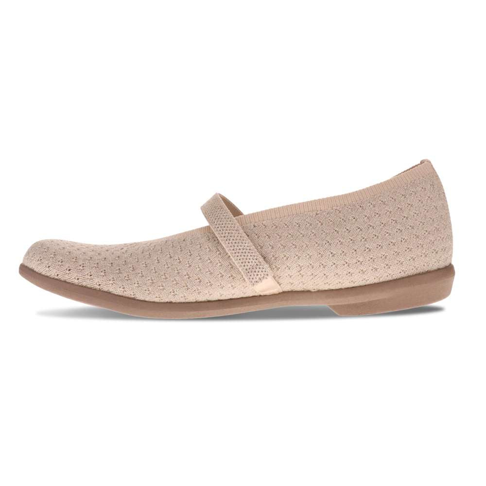 Keynote Mary-Jane Flat - Tan