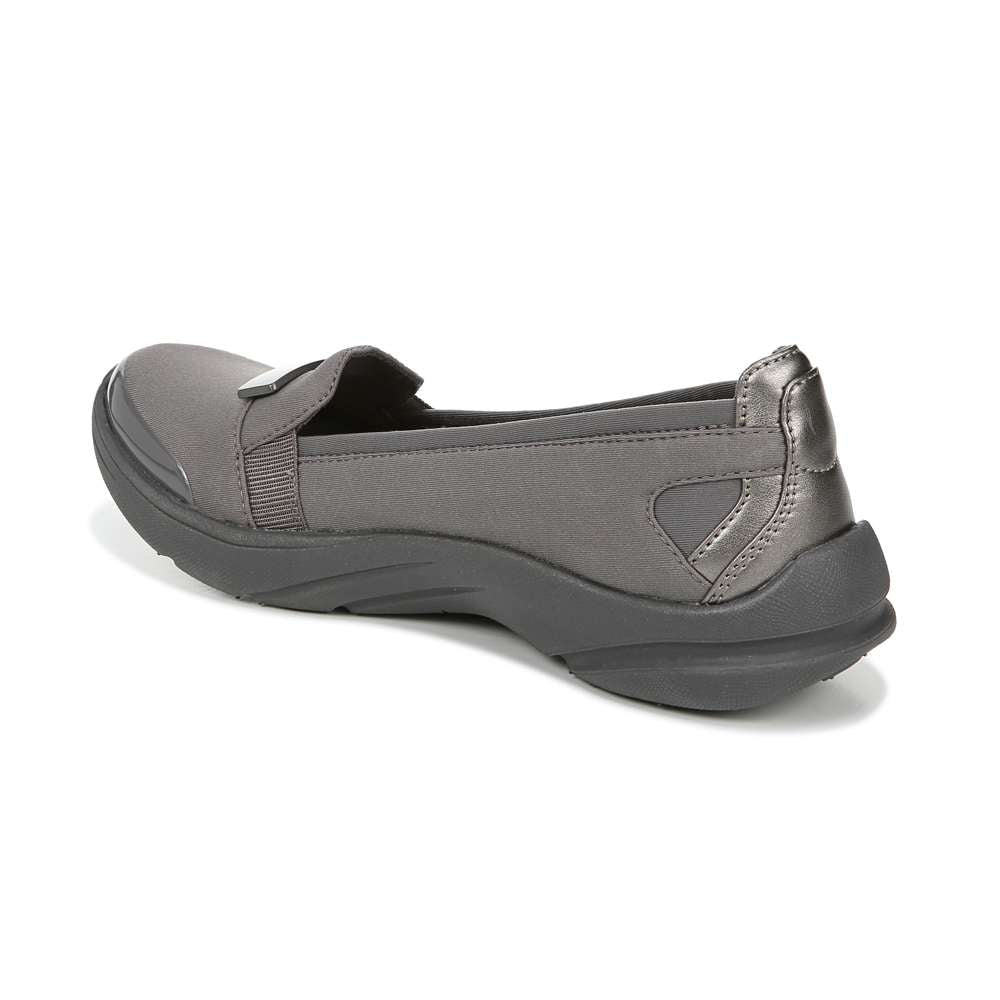 Lipstick Slip-On Casual Sneaker - Light Grey