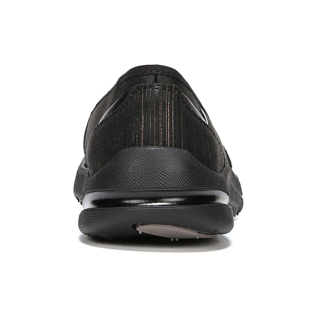 Lollipop Slip-On - Black/Gold Shimmer