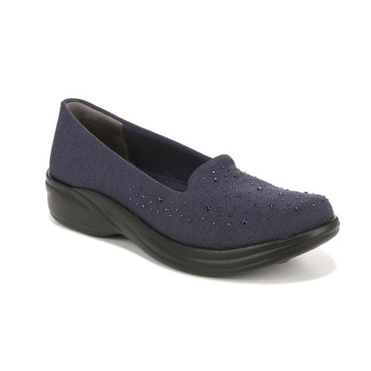 Poppyseed 3 Slip-On - Navy Blazer Rhinestone