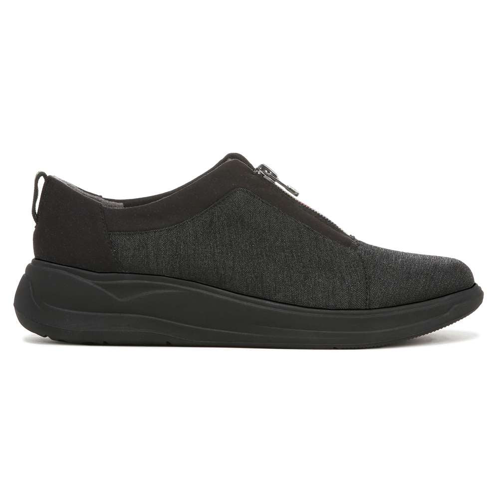 Take It Easy Sneaker - Black Shimmer