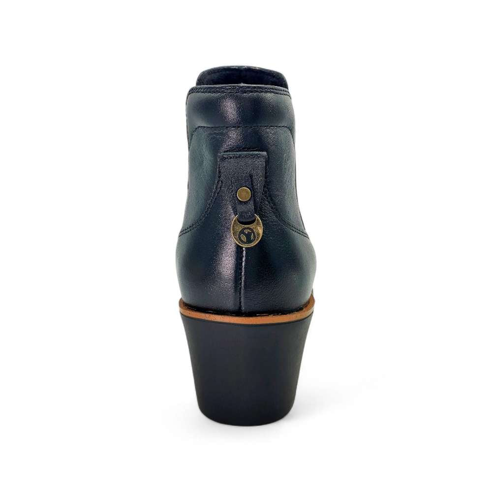 Galway Wedged Boot - Black