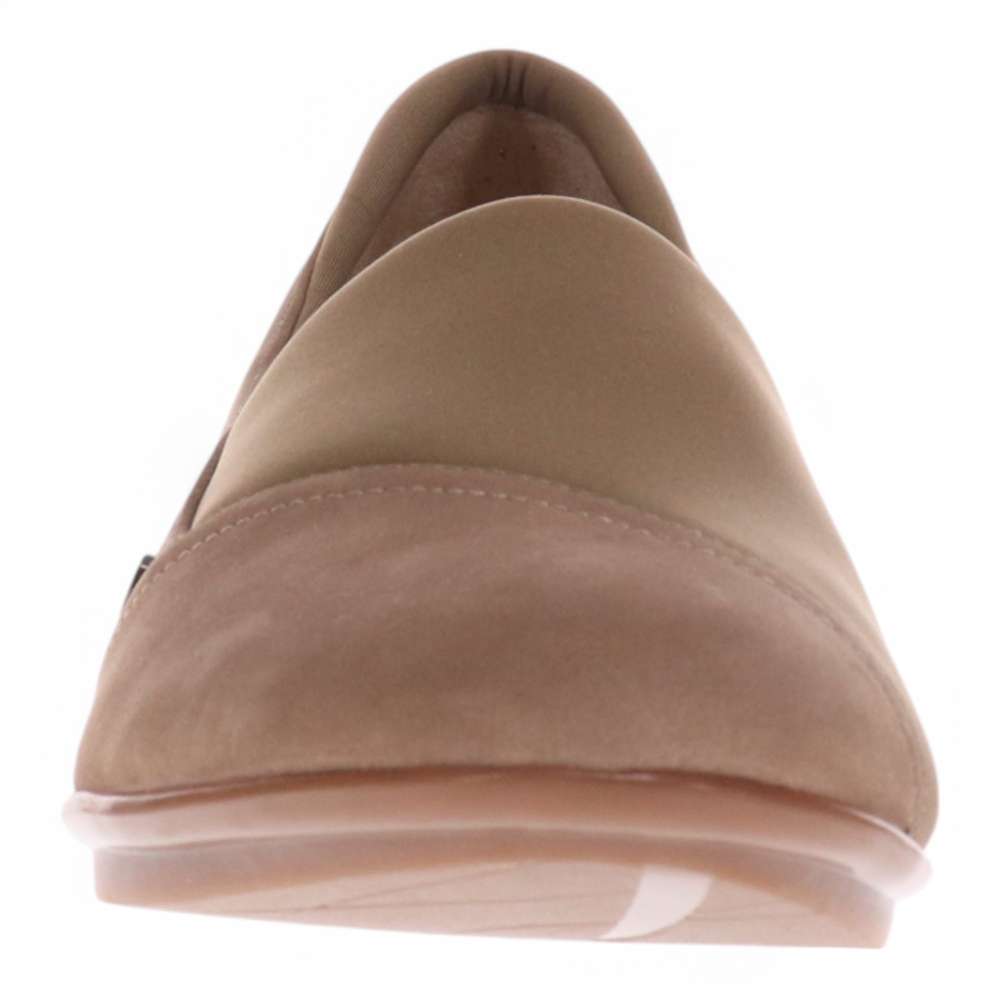 Naples Wedge - Toffee Nubuck