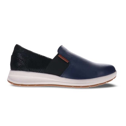 Panama Slip-On Sneaker - Blue French/Black Lizard
