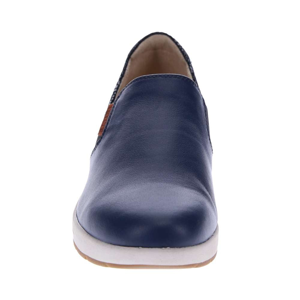 Panama Slip-On Sneaker - Blue French/Black Lizard