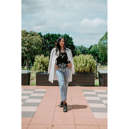 Plymouth Boot - Toffee Nubuck/Navy Lizard