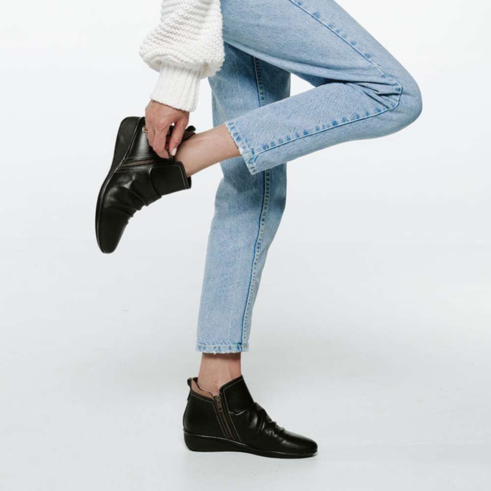 Plymouth Boot - Toffee Nubuck/Navy Lizard