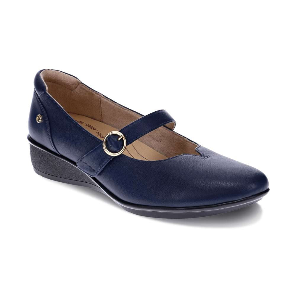 Sicily Mary-Jane - Blue French